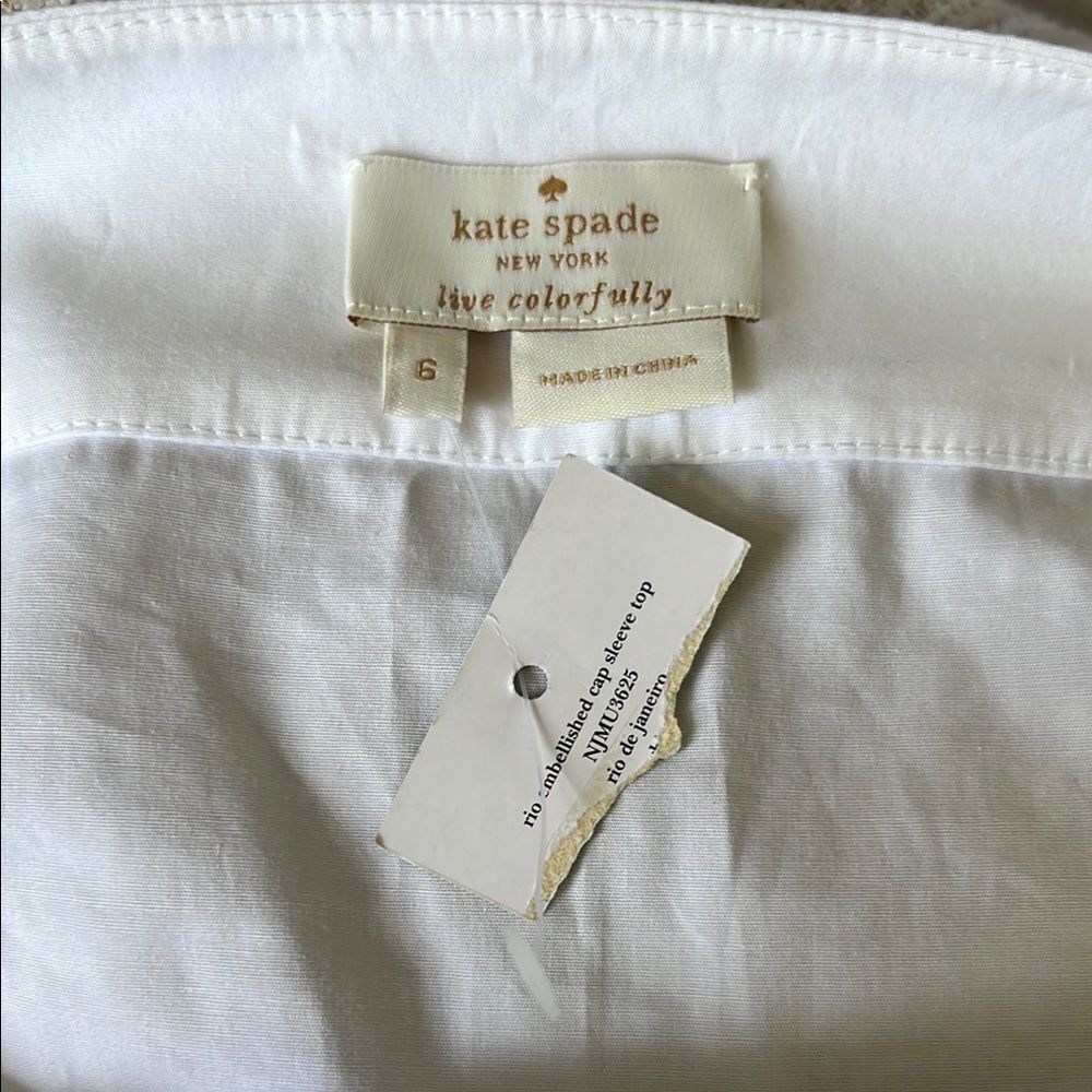 Kate Spade Jeweled Cotton - Picture 6 of 6